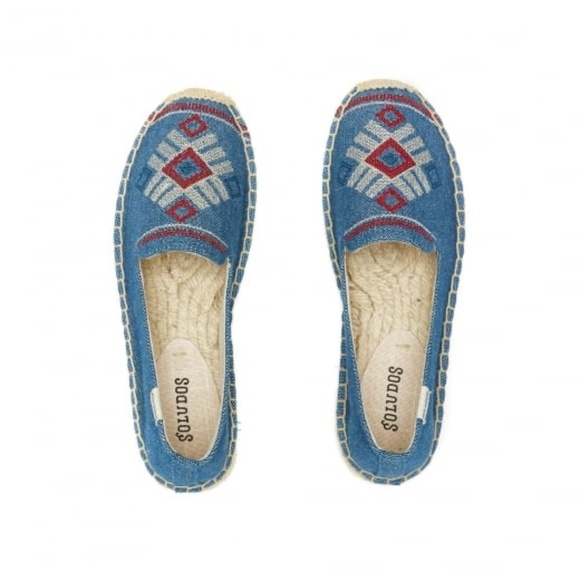 Soludos Shoes - <Soludos> Embroidered Espadrille Flats Loafers